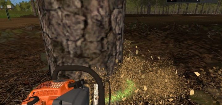 Мод пила OLEOMAC 956 V1.0 Farming Simulator 17