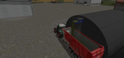Мод хранилище PLACEABLE STORAGE FOR FEED V1.1 Farming Simulator 17