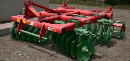 Мод культиватор UNIA CUT L 2.8 M V1.1 Farming Simulator 2017