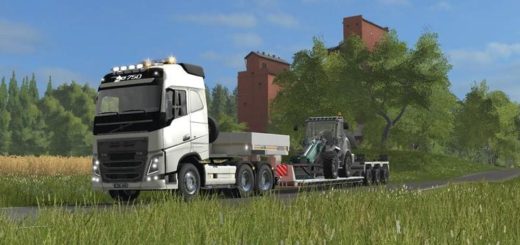 Мод тягач VOLVO FH16 750 (KURZER RADSTAND) V1.2 FS17