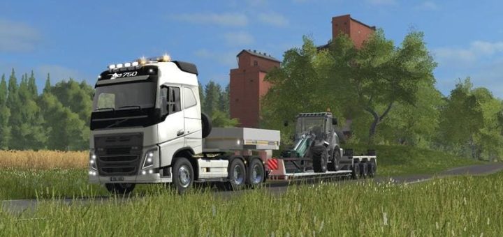 Мод тягач VOLVO FH16 750 (KURZER RADSTAND) V1.2 FS17