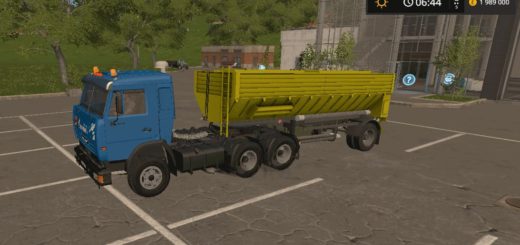 Мод прицеп Fortschritt HLS 100 48 11 v 1.0 Farming Simulator 17