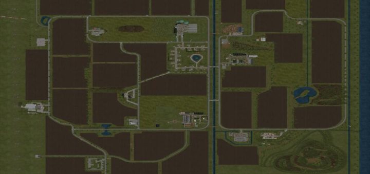 Мод карта GREENRIVER 2017 V1.0.0.3 Farming Simulator 17