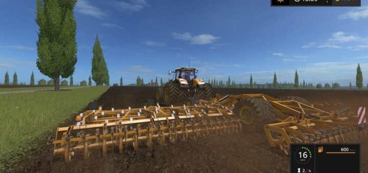 Мод культиватор KOECKERLING ALLROUNDER CULTIPLOUGH v 1.0.0.5 FS17