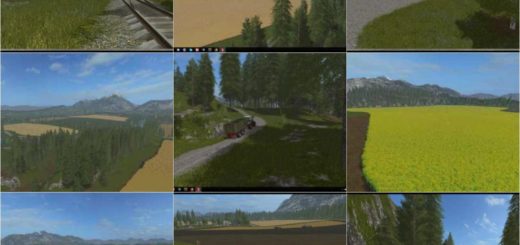 Мод карта Oregon v 1.0 Farming Simulator 2017