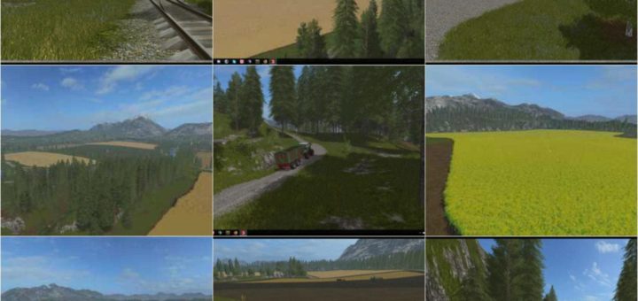 Мод карта Oregon v 1.0 Farming Simulator 2017