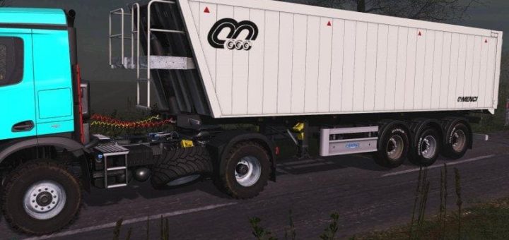 Мод прицеп MENCI TRAILER V1.1.0.0 Farming Simulator 2017
