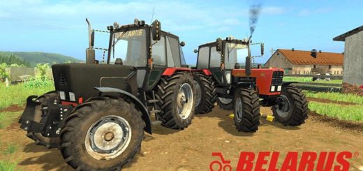 Мод трактор МТЗ MTZ 82.1 BELARUS RED V1.0 Фермер Симулятор 2017
