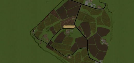 Мод карта NORTH STONE FARM V1.0.0.0 Farming Simulator 17