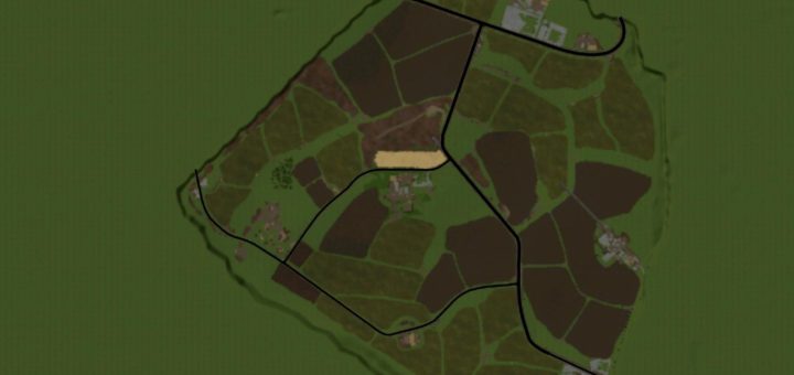 Мод карта NORTH STONE FARM V1.0.0.0 Farming Simulator 17