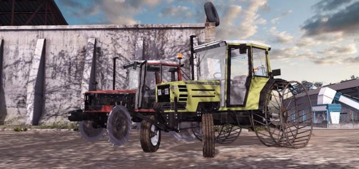 Мод ПАК трактора HURLIMANN v1.1 Farming Simulator 2017