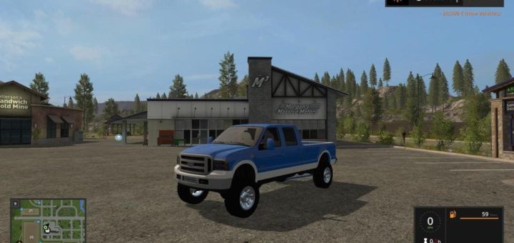 Мод авто 2005 FORD F-350 CUSTOM V1.0 FS17