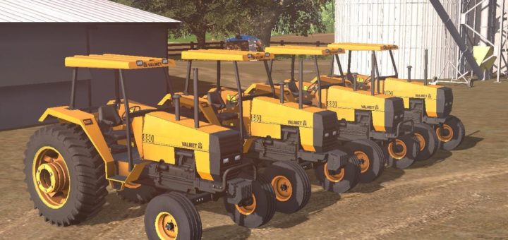 Мод трактор VALMET 880 V1.0 Farming Simulator 2017