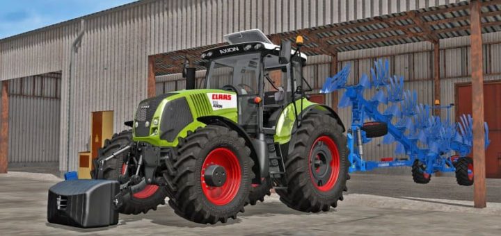 Мод трактор Claas Axion 800 Farming Simulator 2017