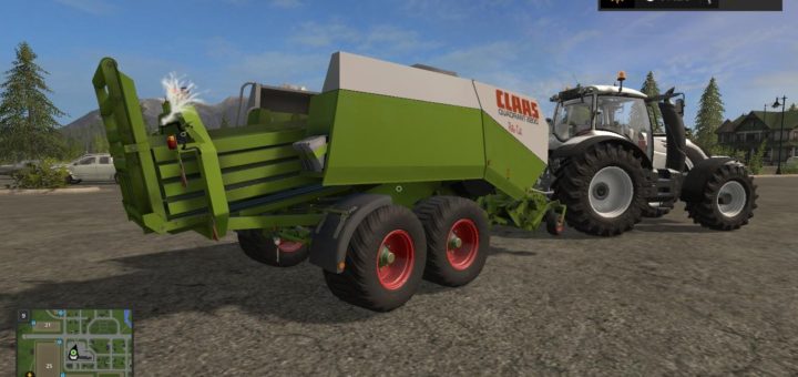 Мод тюкопресс CLAAS ROLLANT RUNDBALLENPRESSE V1.2.0 FS17