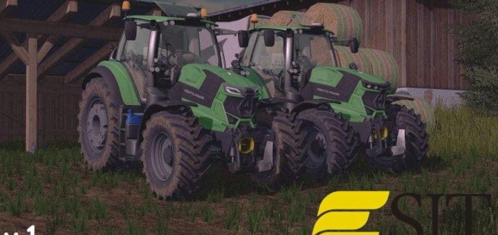 Мод трактор DEUTZ FAHR 6TTV V1.1 Farming Simulator 2017