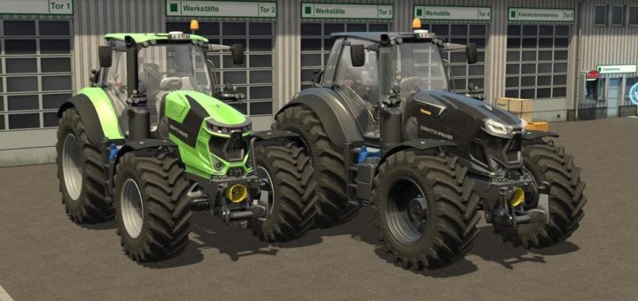 Мод трактор DEUTZ FAHR SERIE7 STAGEIV V1.0.0.0 Farming Simulator 2017
