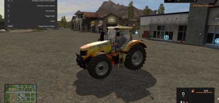 Мод трактор FERGUSSON LAVA V1.1 Farming Simulator 2017