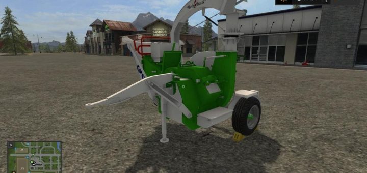 Мод щеподробилка HM 4-300 V1.0.0.0 Farming Simulator 2017