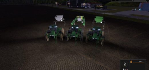 Мод ПАК JD 4045 SPRAYER/SPREADER V1.1 Farming Simulator 17