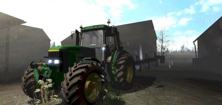 Мод трактор JOHN DEERE 6 SERIES V1.0 Farming Simulator 2017