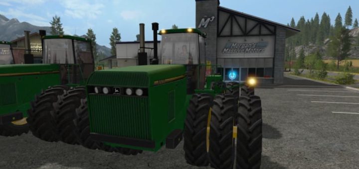 Мод трактор JOHN DEERE 8970 V1.0.0.0 Farming Simulator 2017