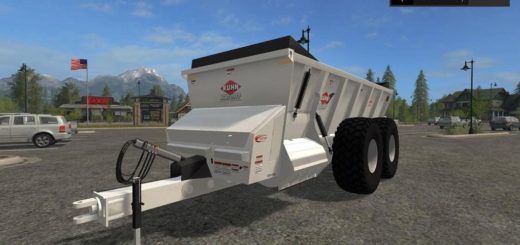 Мод навозоразбрасыватель KNIGHT SLC141 MANURE SPREADER V1.0 FS17