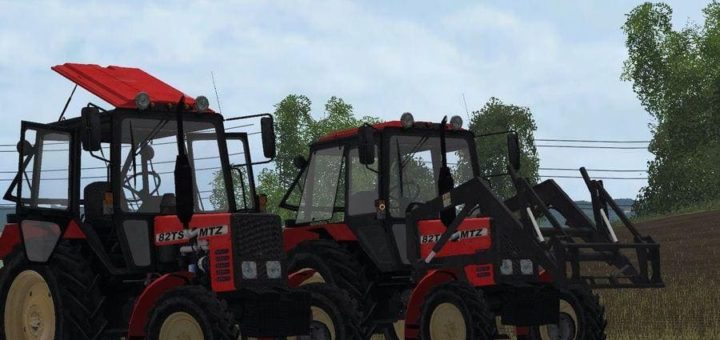 Мод трактор МТЗ MTZ 82 TS BELARUS V1.0 Фермер Симулятор 2017