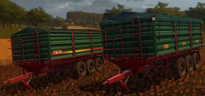 Мод ПАК прицепы METALTECH TB 20 V1.0.0.0 FS17