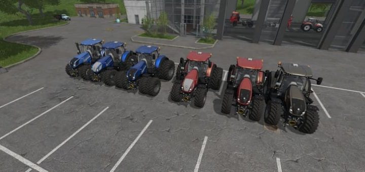 Мод трактор NEW HOLLAND T7 HEAVY DUTY V1.4 FS17
