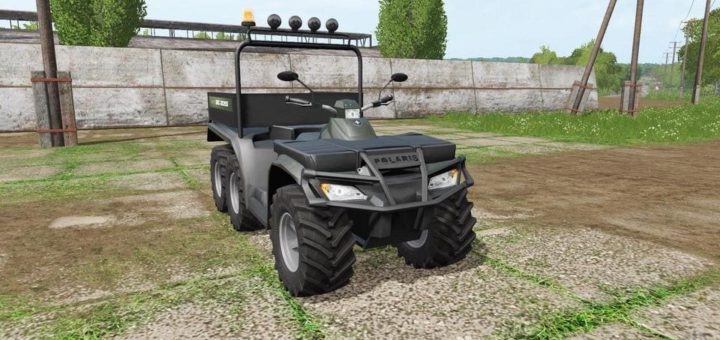 Мод квадроцикл POLARIS SPORTSMAN BIG BOSS 6X6 V1.1 FS17