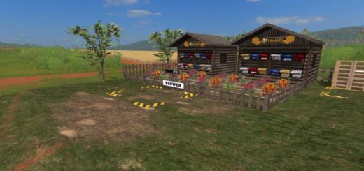 Мод Placeable Honey Farm v1.0 Farming Simulator 2017