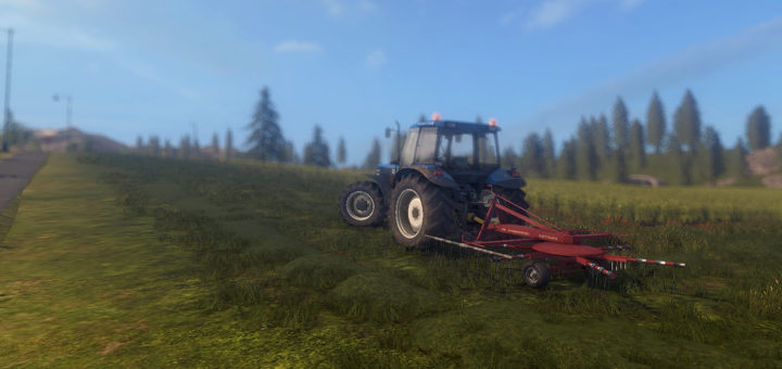 Мод валковая жатка POETTINGER 300 V1.0.0.1 FS17