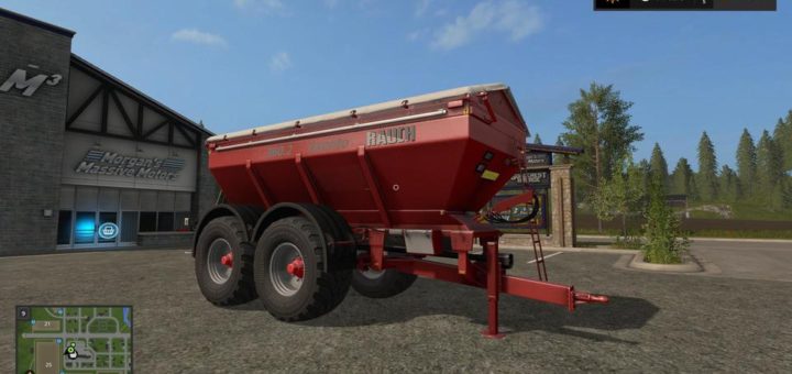 Мод распределитель удобрений RAUCH AXENTO GIGANT V2.0.0 FS17