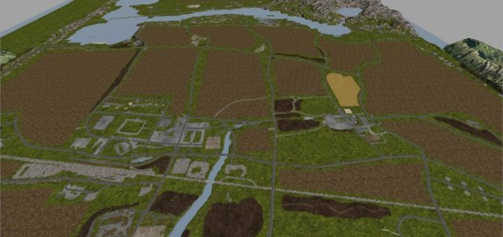 Мод карта STEINBURG MAP V1.0.0 Farming Simulator 17