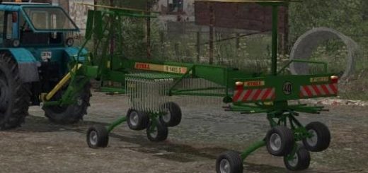 Мод валковая жатка STOLL R1405S V1.0.0 Farming Simulator 2017