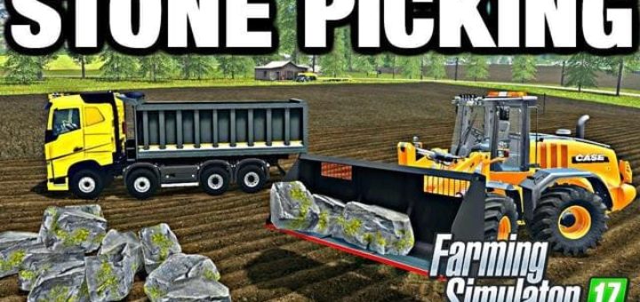 Мод ПАК STONES PACK V1.0.0.0 Farming Simulator 2017