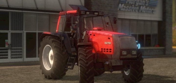 Мод трактор VALTRA HITECH V1.0 Farming Simulator 2017