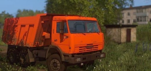 Мод грузовик Камаз 65115 v1.0 Фермер Симулятор 2017