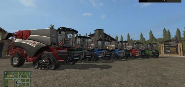 Мод комбайн BD HARVESTER V1.0.0.0 Farming Simulator 2017
