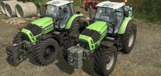 Мод трактор DEUTZ-FAHR AGROTRON X720 V1.1 Farming Simulator 17