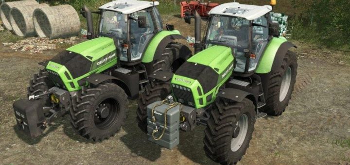 Мод трактор DEUTZ-FAHR AGROTRON X720 V1.1 Farming Simulator 17