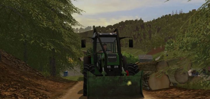 Мод трактор FENDT 209 FORST EDITION V1.5.3.1 FS17
