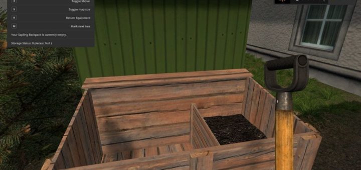 Мод ручная посадка деревьев HAND PLANT SAPLINGS V1.0.0.0 FS17