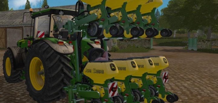 Мод сеялка JOHN DEERE SEEDER V1.1 Farming Simulator 2017