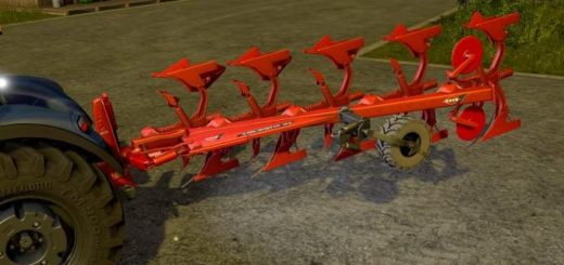 Мод плуг KUHN VARI MASTER 153 5SCHAR V1.0.0 Farming Simulator 2017