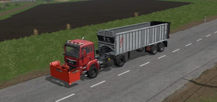 Мод тягач MAN TGX 18.640 v0.0.1.1 Farming Simulator 17