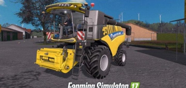 Мод комбайн NEW HOLLAND CR 6.90 V1.1 FS17