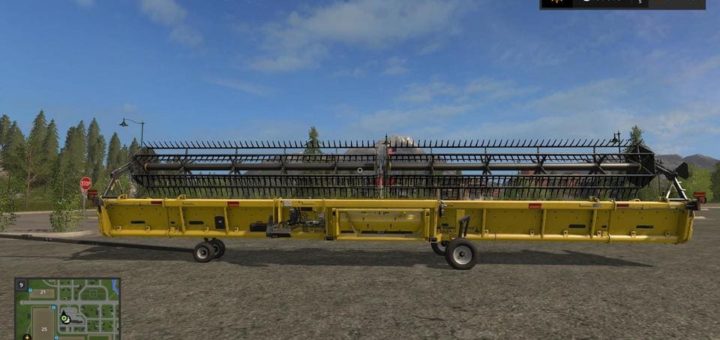 Мод жатка SUPERFLEX DRAPER 45FT V1.0 Farming Simulator 2017