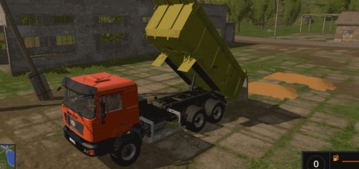 Мод грузовик SHACMAN 2000 v 0.2 beta Farming Simulator 17